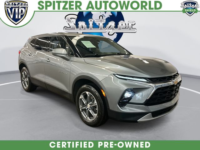 Sterling Gray Metallic 2025 Chevrolet Blazer 2LT AWD SUV / Crossover All-Wheel Drive 9-Speed Automatic Overdrive