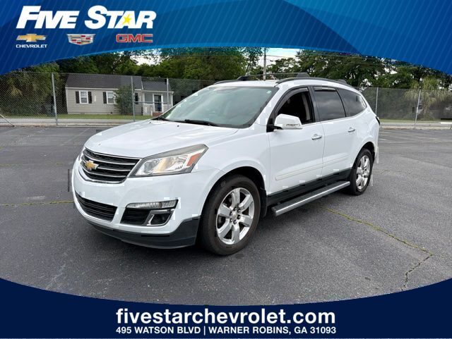 Summit White 2017 Chevrolet Traverse 1LT FWD SUV / Crossover Front-Wheel Drive 6-Speed Automatic