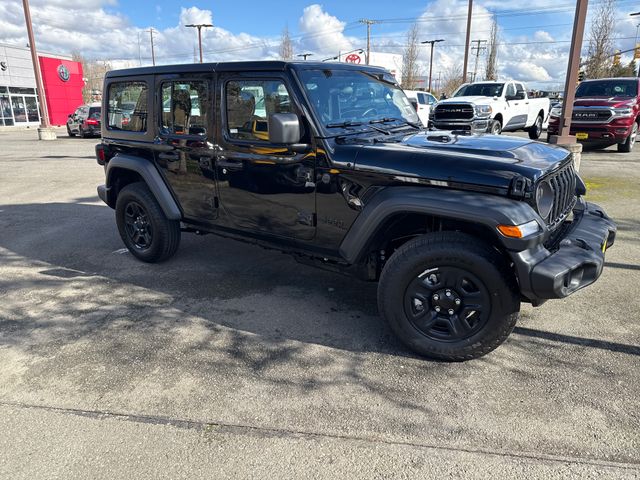 Black Clearcoat 2026 Jeep Wrangler SUV / Crossover Four-Wheel Drive 8-Speed Automatic