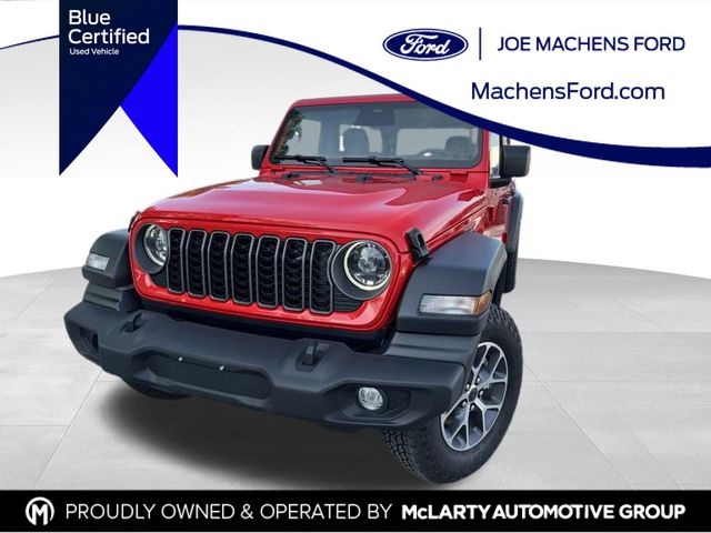 Firecracker Red Clearcoat 2026 Jeep Wrangler SUV / Crossover Four-Wheel Drive 8-Speed Automatic