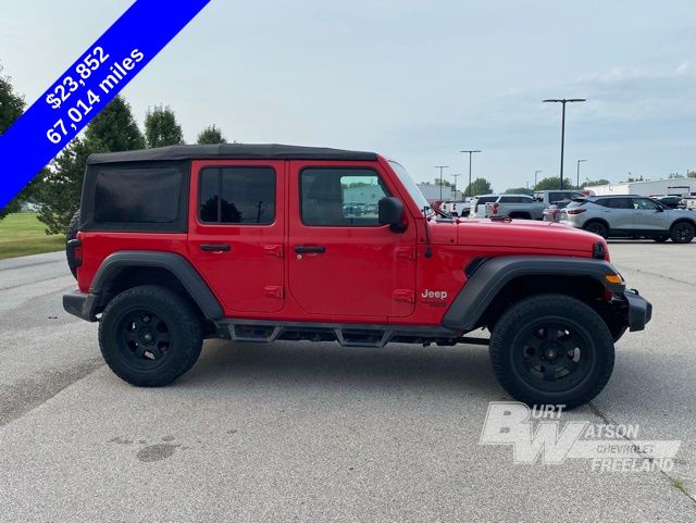 2018 Jeep Wrangler Unlimited Sport S 32