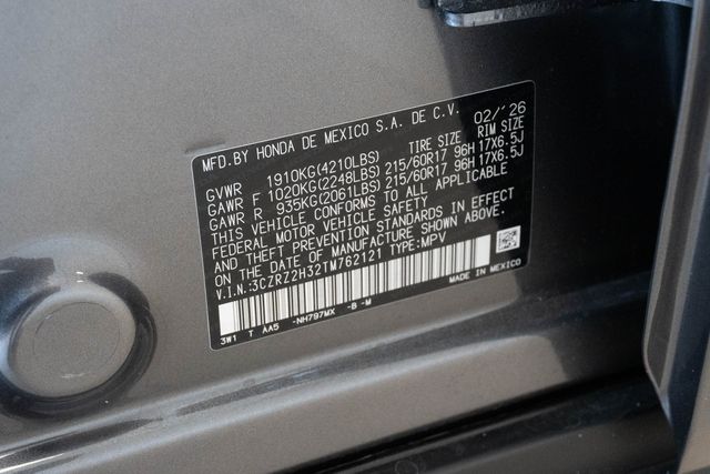 New 2026 Honda HR-V SUV
