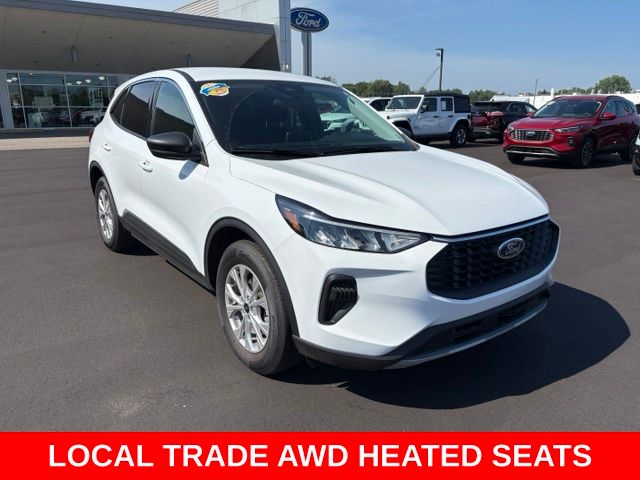 Oxford White 2023 Ford Escape SUV / Crossover All-Wheel Drive 8-Speed Automatic
