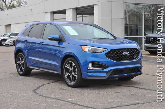Ford Performance Blue Metallic 2020 Ford Edge ST AWD SUV / Crossover All-Wheel Drive 8-Speed Automatic