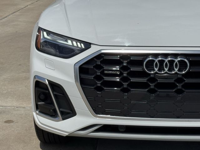 2023 Audi Q5 45 S line Prestige White at Genesis of Spring