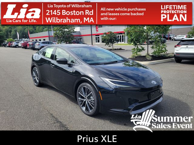 Midnight Black Metallic 2026 Toyota Prius Hatchback Front-Wheel Drive Continuously Variable Transmission