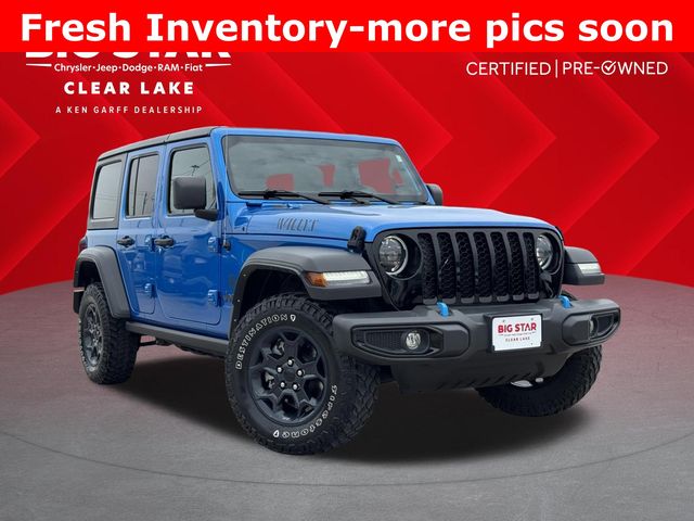 2023 Jeep Wrangler Base 4xe Blue at Emmons Autoplex
