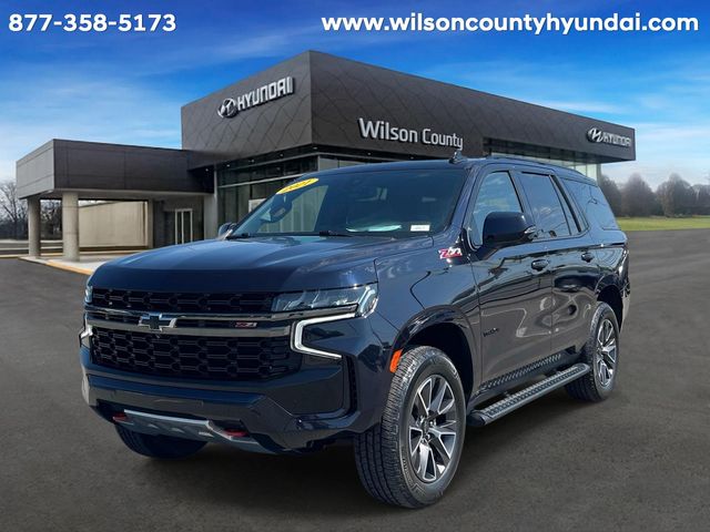 Midnight Blue Metallic 2021 Chevrolet Tahoe Z71 4WD SUV / Crossover Four-Wheel Drive
