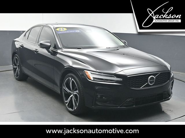 Black 2025 Volvo S60 Sedan All-Wheel Drive Automatic