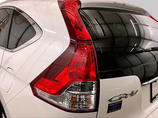 2014 Honda CR-V EX-L White at Phil Fitts Ford