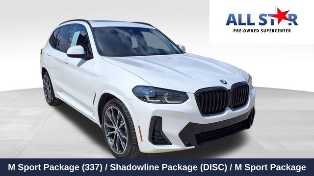 2022 BMW X3 sDrive30i RWD
