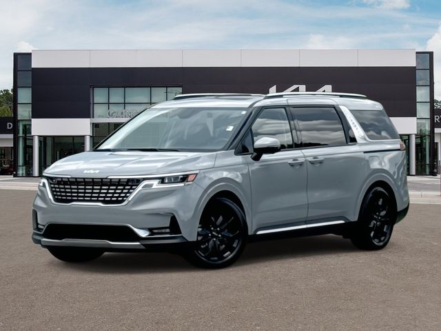Ceramic Silver 2024 Kia Carnival Minivan Front-Wheel Drive 8-Speed Automatic