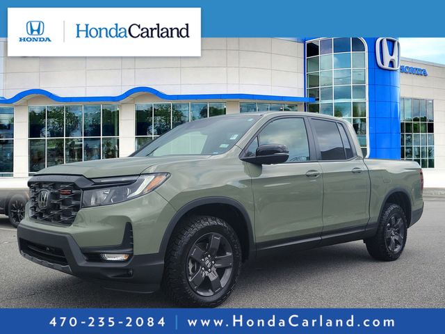 Ash Green Metallic 2026 Honda Ridgeline Pickup Truck All-Wheel Drive 9-Speed Automatic