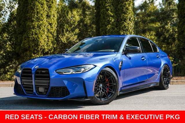 Portimao Blue Metallic 2022 BMW M3 Sedan Rear-Wheel Drive 8-Speed Automatic