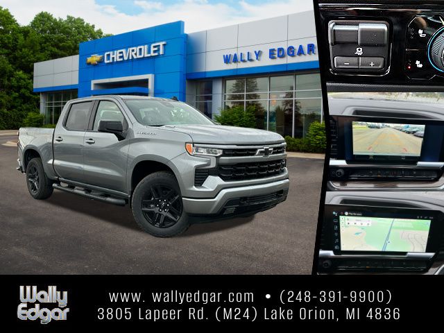 Sterling Gray Metallic 2026 Chevrolet Silverado 1500 Pickup Truck Four-Wheel Drive 8-Speed Automatic