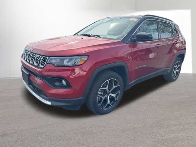 Red Hot Pearlcoat 2025 Jeep Compass Limited 4WD SUV / Crossover Four-Wheel Drive 8-Speed Automatic