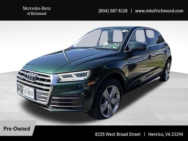 Azores Green Metallic 2018 Audi Q5 2.0 TFSI quattro Premium Plus SUV / Crossover All-Wheel Drive 7-Speed Automatic