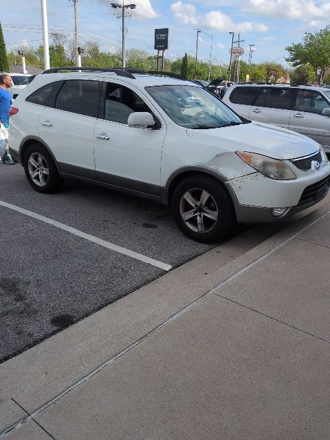 Stone White 2010 Hyundai Veracruz Limited SUV / Crossover Front-Wheel Drive 6-Speed Automatic