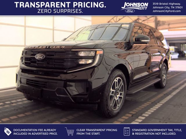 Black Metallic 2025 Ford Expedition SUV / Crossover Four-Wheel Drive Automatic