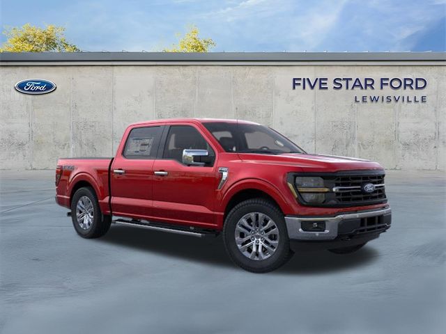 Ruby Red Metallic Tinted Clearcoat 2026 Ford F-150 XLT SuperCrew 4WD Pickup Truck Four-Wheel Drive Automatic