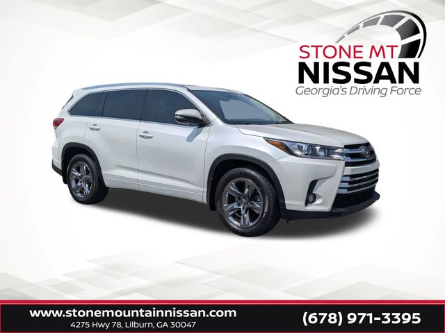 White (Blizzard Pearl) 2017 Toyota Highlander Limited Platinum AWD SUV / Crossover All-Wheel Drive 8-Speed Automatic