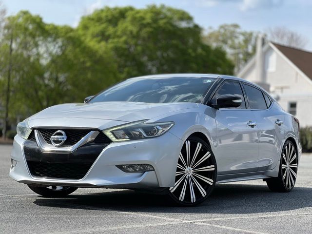 Brilliant Silver 2016 Nissan Maxima SR Sedan Front-Wheel Drive Continuously Variable Transmission