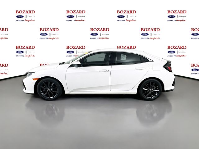 2020 White Honda Civic Hatchback EX FWD Hatchback