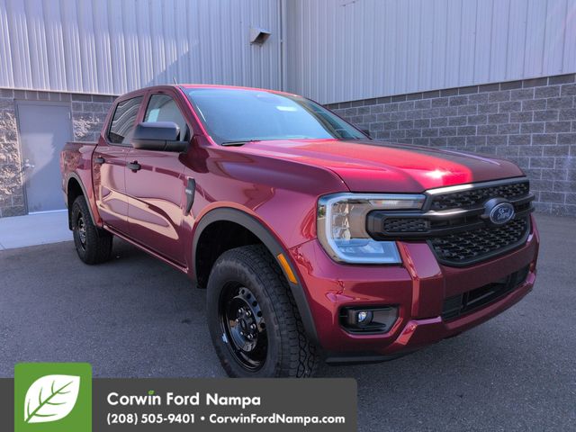 Ruby Red Metallic Tinted Clearcoat 2026 Ford Ranger Pickup Truck Four-Wheel Drive Automatic