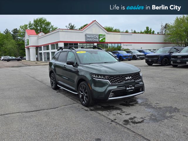Aruba Green 2022 Kia Sorento X-Line EX AWD SUV / Crossover All-Wheel Drive 8-Speed Dual Clutch