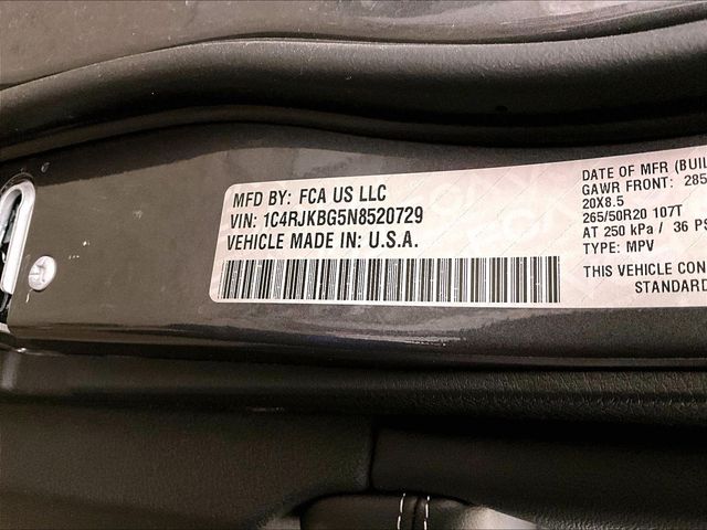 2022 Jeep Grand Cherokee L Limited Gray at South Hills CDJR
