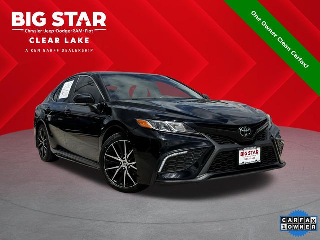 2023 Toyota Camry SE Black at DeMontrond Gulf Freeway