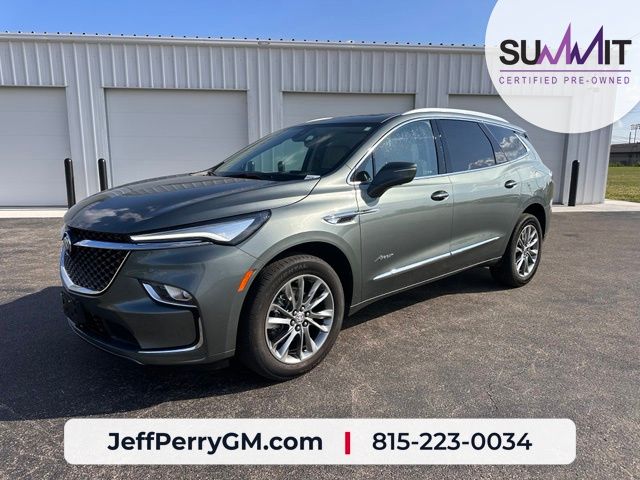 Sage Metallic 2024 Buick Enclave SUV / Crossover Four-Wheel Drive 9-Speed Automatic