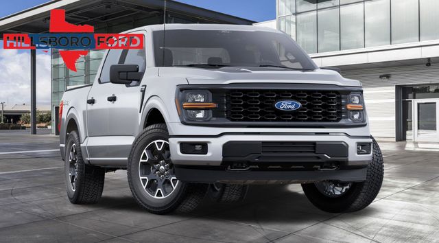 2025 Iconic Silver Metallic Ford F-150 STX 4X4 Truck