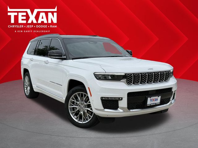 2024 Jeep Grand Cherokee L Summit White at Cook Ford