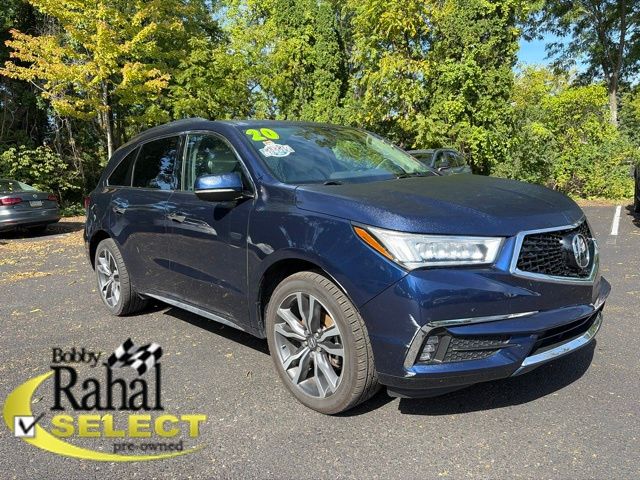 Blue 2020 Acura MDX SUV / Crossover All-Wheel Drive 9-Speed Automatic