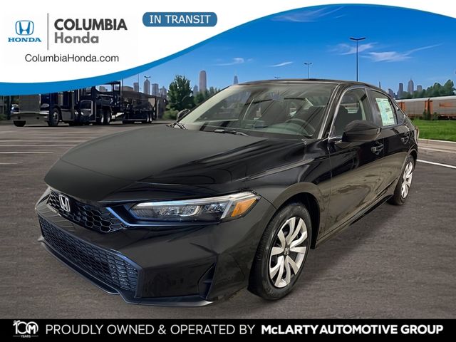 Blue Lagoon Pearl 2026 Honda Civic Sedan Front-Wheel Drive Continuously Variable Transmission