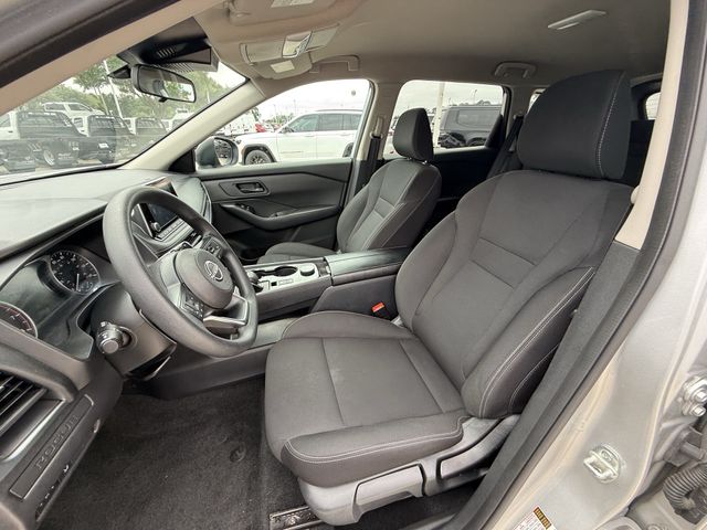 2024 Nissan Rogue S Silver at Central Houston Nissan