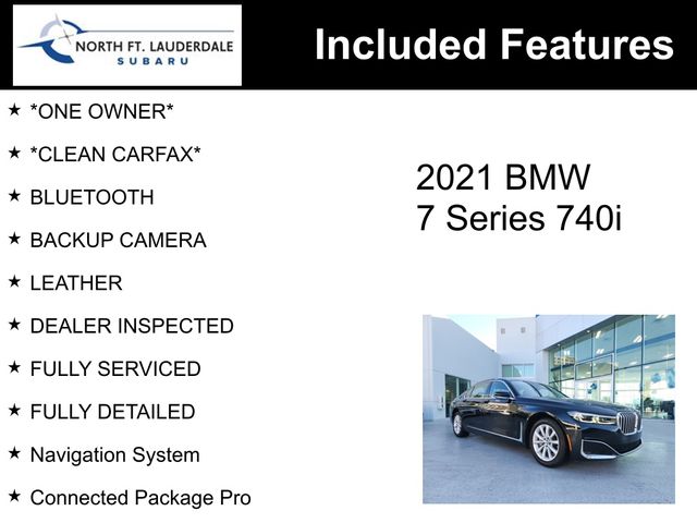 2021 BMW 7 Series 740i 2