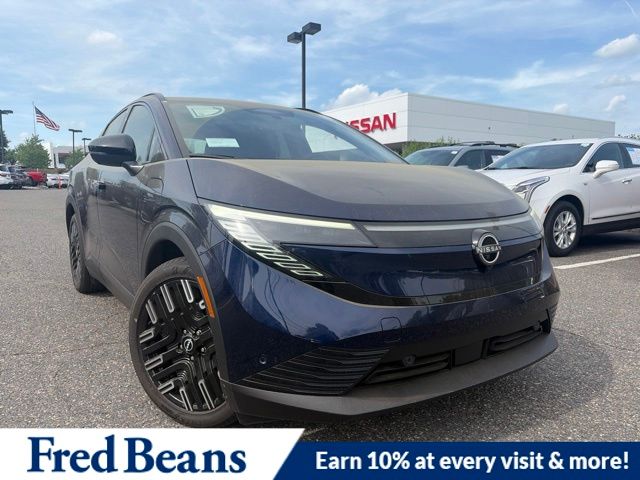 Deep Ocean Blue Pearl 2026 Nissan LEAF Platinum+ FWD SUV / Crossover Front-Wheel Drive Automatic