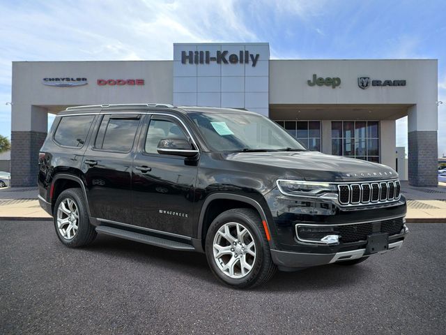 Diamond Black Crystal Pearlcoat 2022 Jeep Wagoneer Series II 4WD SUV / Crossover Four-Wheel Drive 8-Speed Automatic