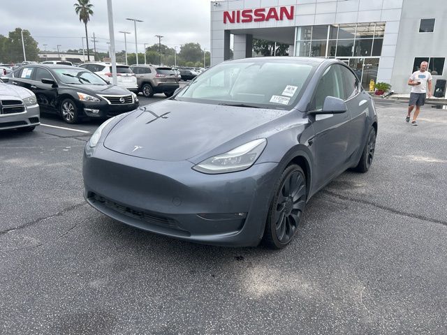 Used 2022 Tesla Model Y Performance with VIN 7SAYGDEF5NF552821 for sale in North Charleston, SC