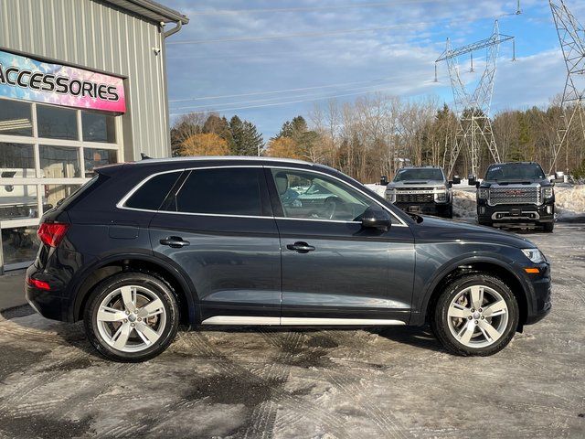 2018 Audi Q5 2.0T Premium Plus - Moonlight Blue exterior view 7