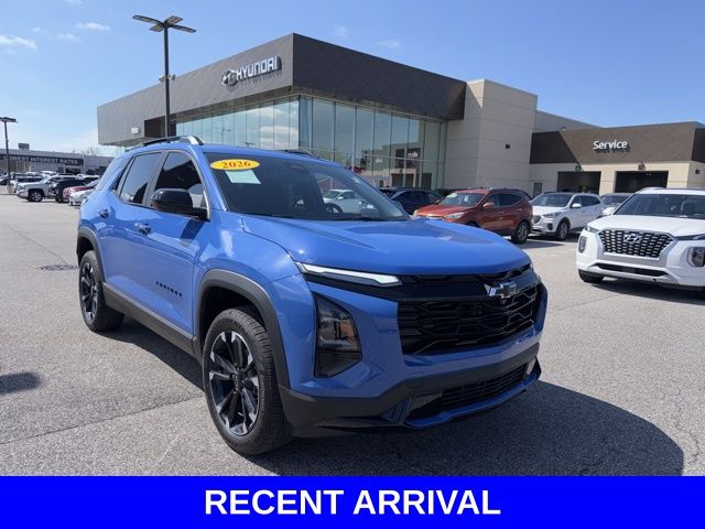 Reef Blue Metallic 2026 Chevrolet Equinox RS AWD SUV / Crossover Four-Wheel Drive 8-Speed Automatic