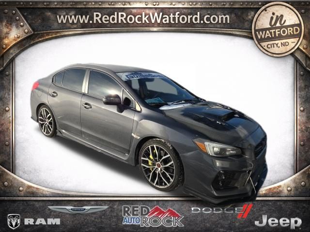 Magnetite Gray Metallic 2020 Subaru WRX STI Limited AWD with Wing Spoiler Sedan All-Wheel Drive 6-Speed Manual