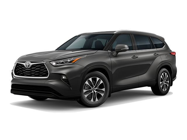 Magnetic Gray Metallic 2022 Toyota Highlander XLE AWD SUV / Crossover All-Wheel Drive 8-Speed Automatic