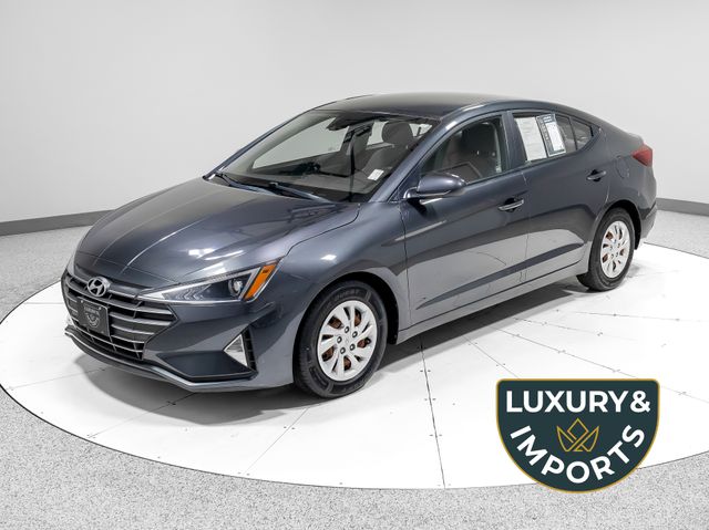 Portofino Gray 2020 Hyundai Elantra SE FWD Sedan Front-Wheel Drive Continuously Variable Transmission