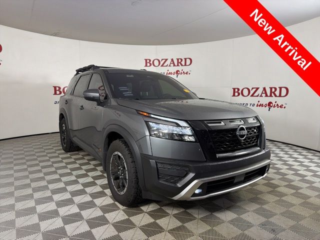 Gray (Gun Metallic) 2025 Nissan Pathfinder Rock Creek 4WD SUV / Crossover All-Wheel Drive 9-Speed Automatic