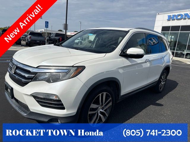 White Diamond Pearl 2018 Honda Pilot SUV / Crossover All-Wheel Drive 9-Speed Automatic