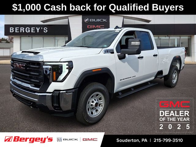 Summit White 2026 GMC Sierra 2500HD Pickup Truck Four-Wheel Drive Automatic