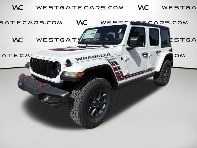 Bright White Clearcoat 2026 Jeep Wrangler SUV / Crossover Four-Wheel Drive 8-Speed Automatic